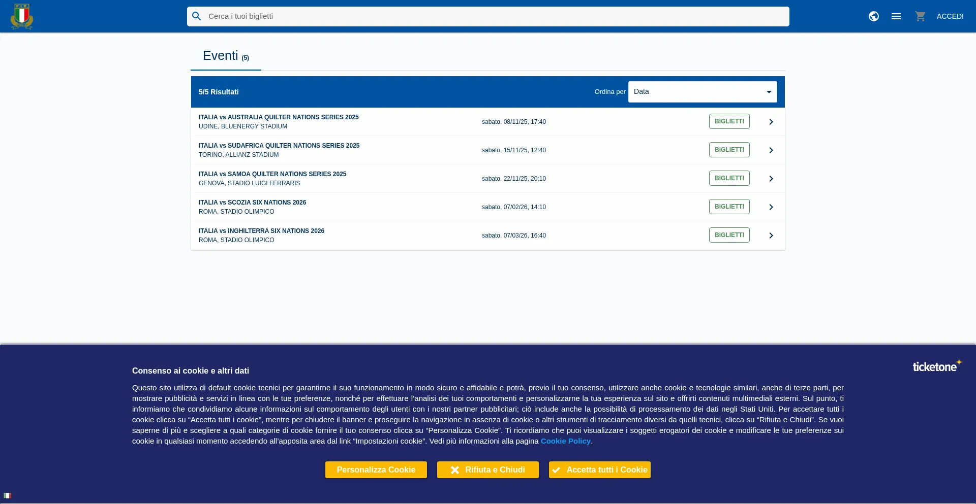 Is Federugby.ticketone.it Safe?