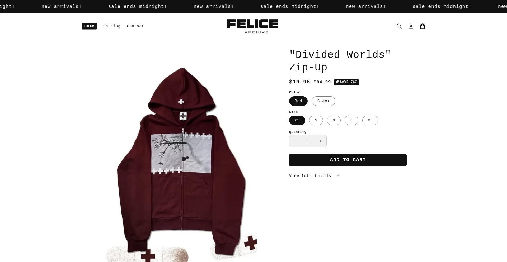 Website screenshot of Felicesociety.com