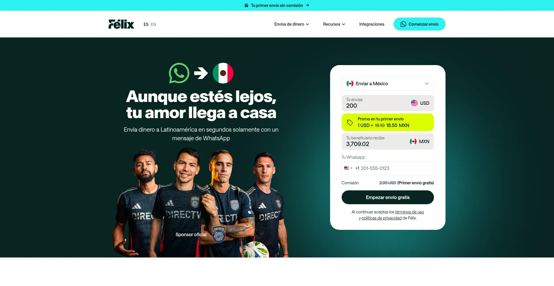 Felixpago.com Screenshot