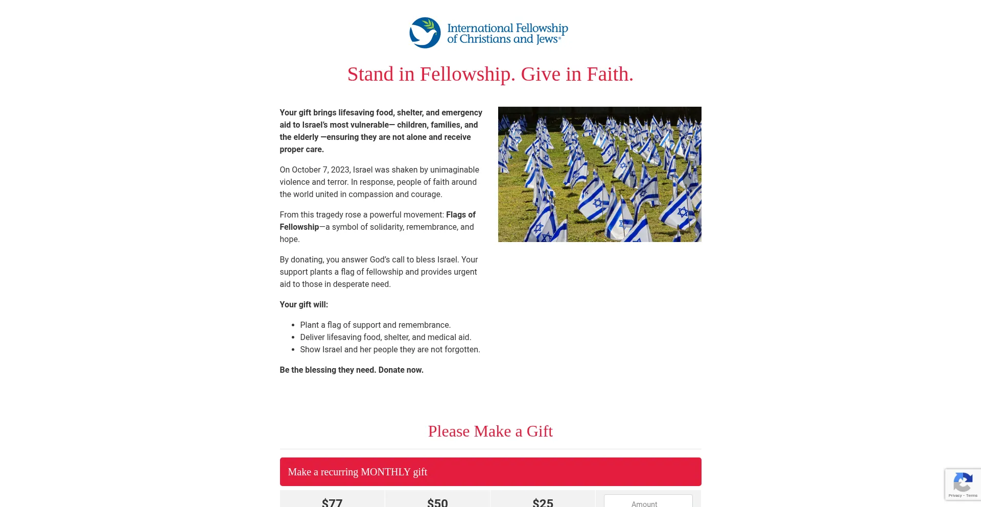 Fellowshipflags.org Screenshot