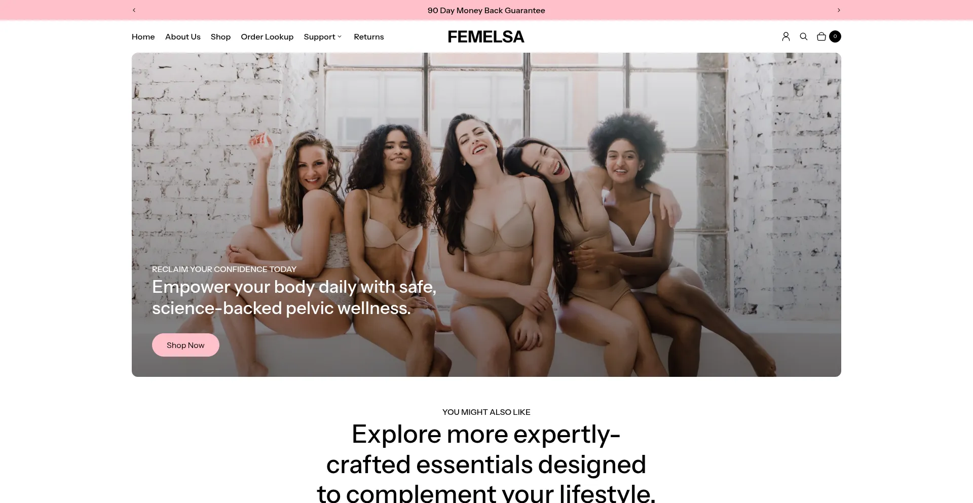 Femelsa.com Screenshot