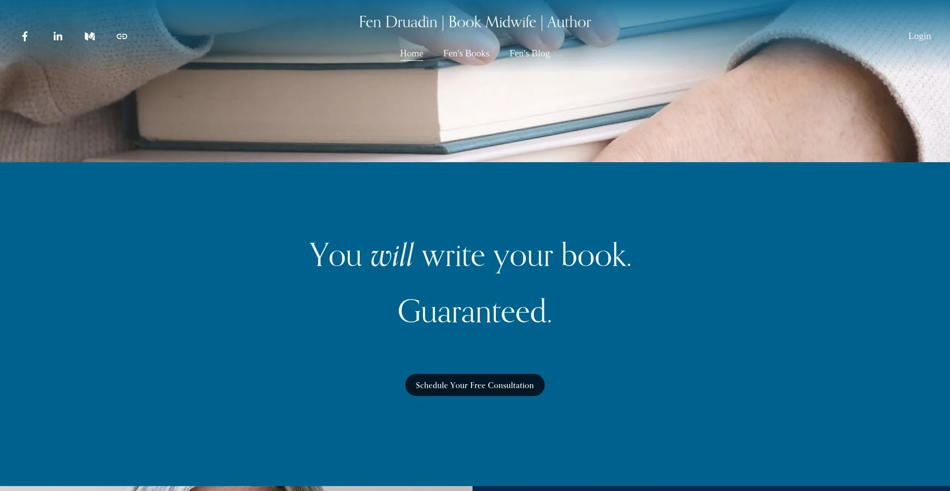 Website screenshot of Fendruadin.com