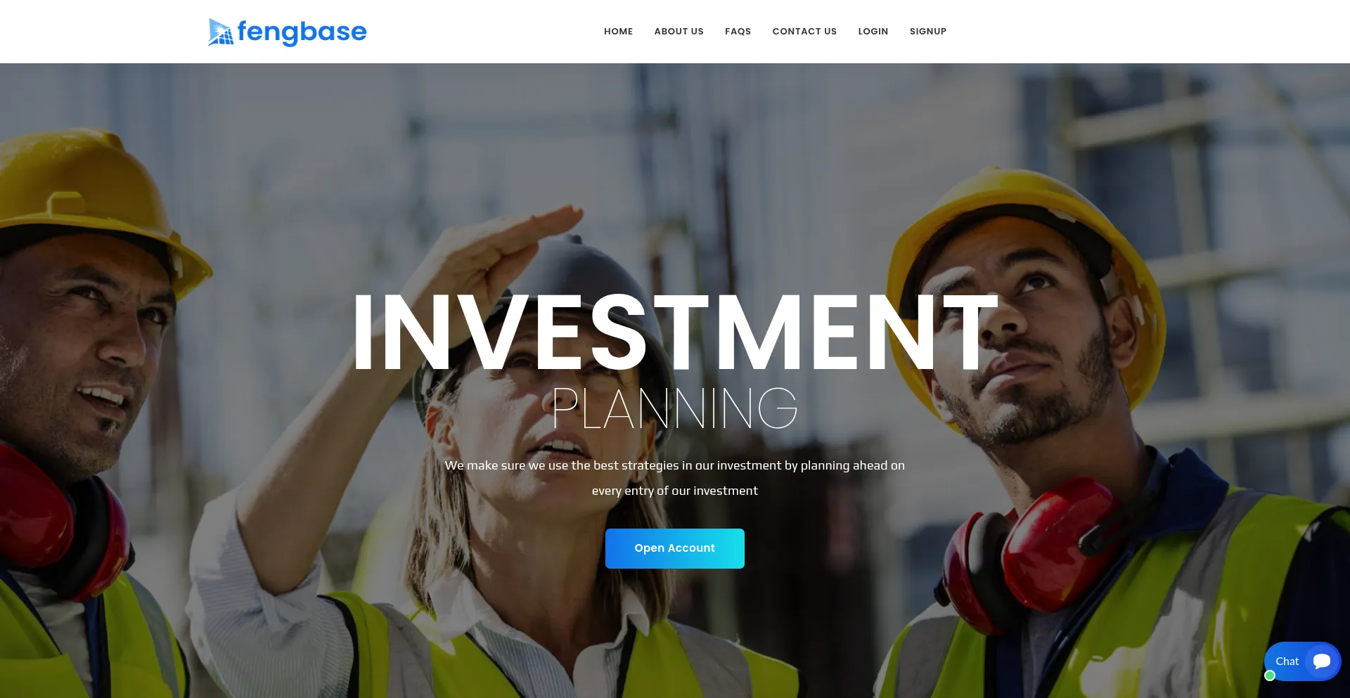 Website screenshot of Fengbase.cc