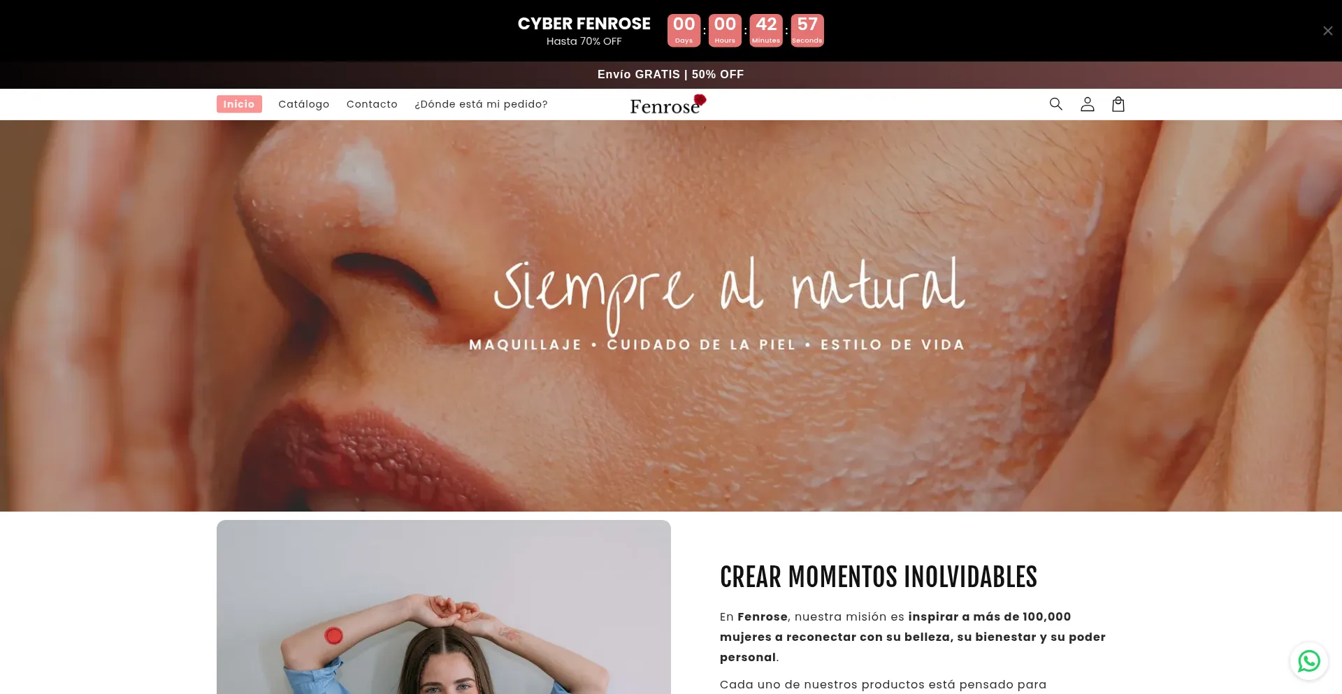 Fenrosechile.com Screenshot