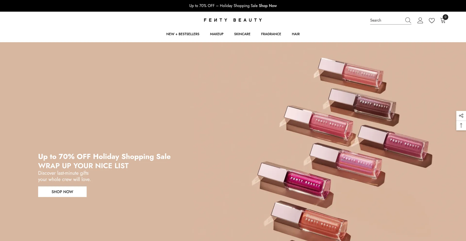 Fentybeautyussale.com