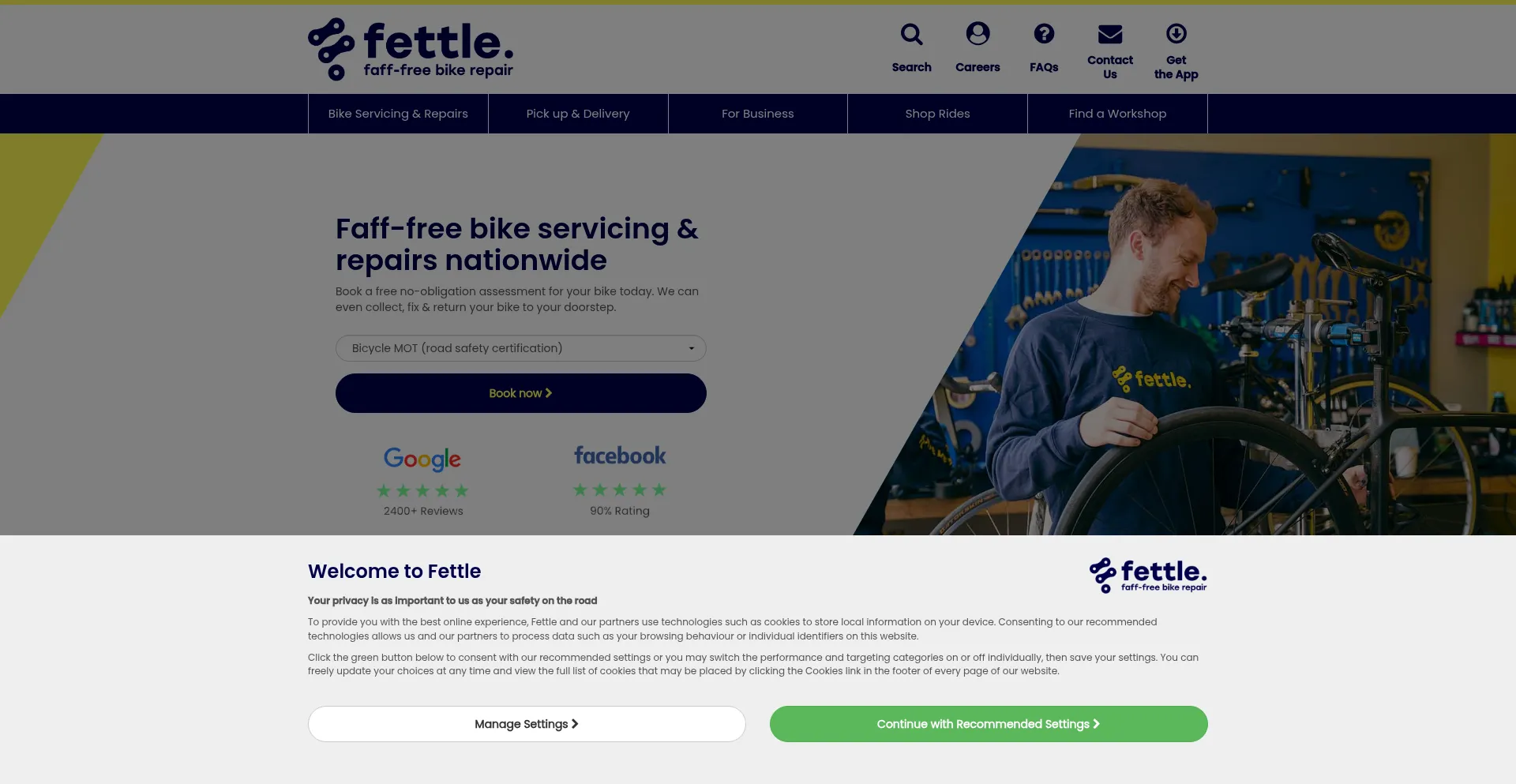 Fettle.cc Screenshot