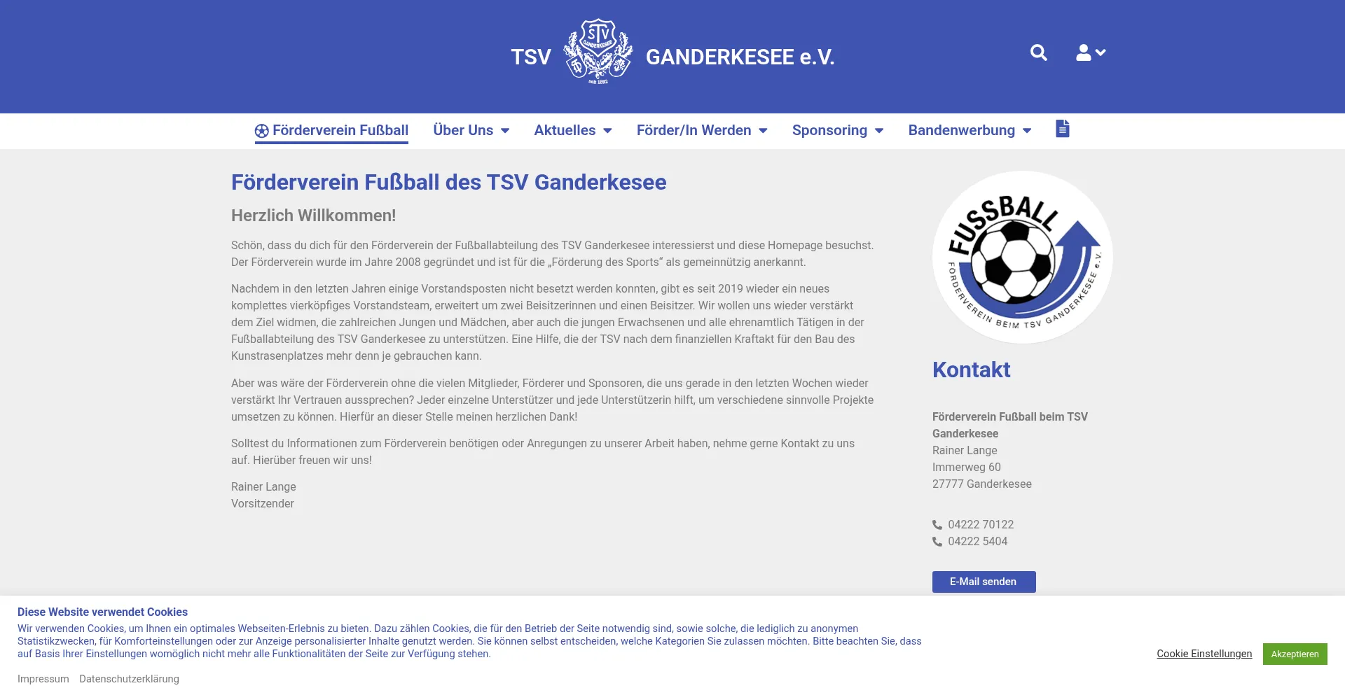 Ff.tsv-ganderkesee.de