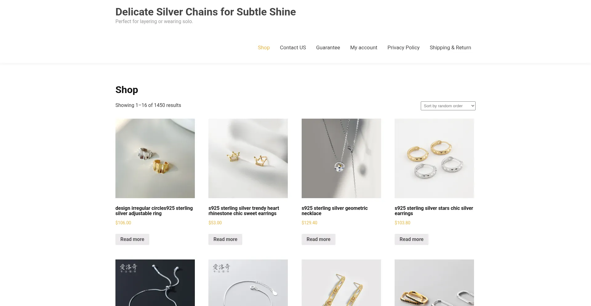 Website screenshot of Ffgift.shop