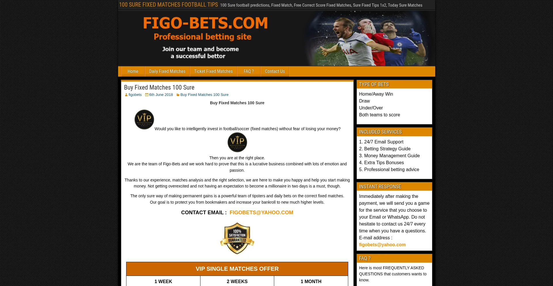 Figo-bets.com Screenshot