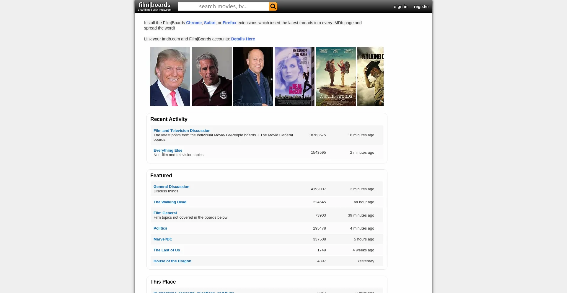 Filmboards.com Screenshot