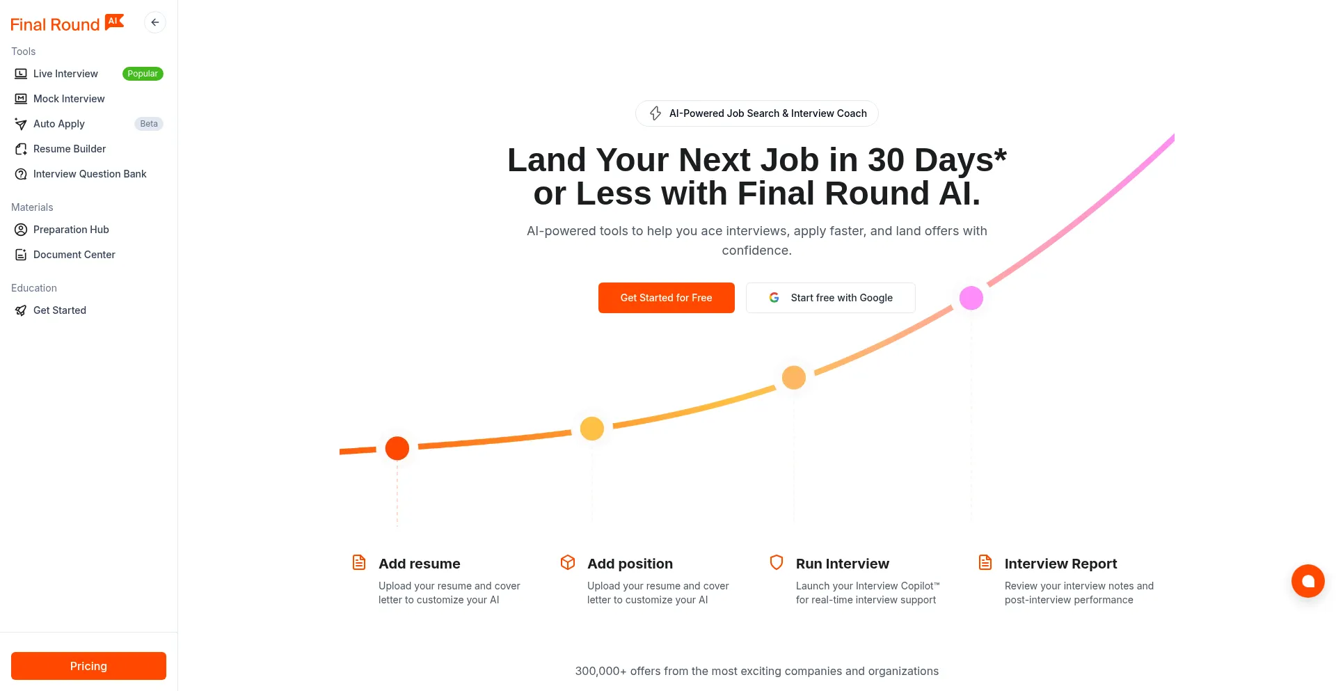 Finalroundai.com Screenshot