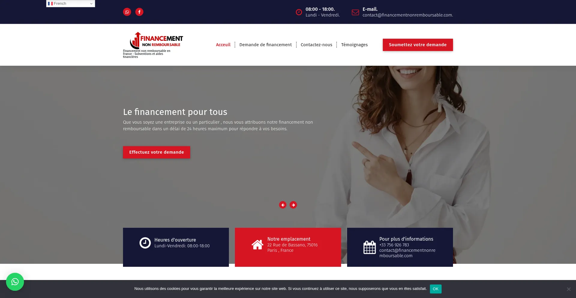 Financementnonremboursable.com