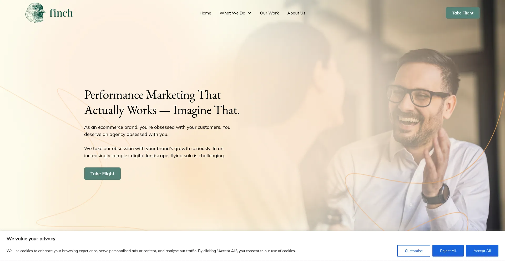 Finch.com Screenshot