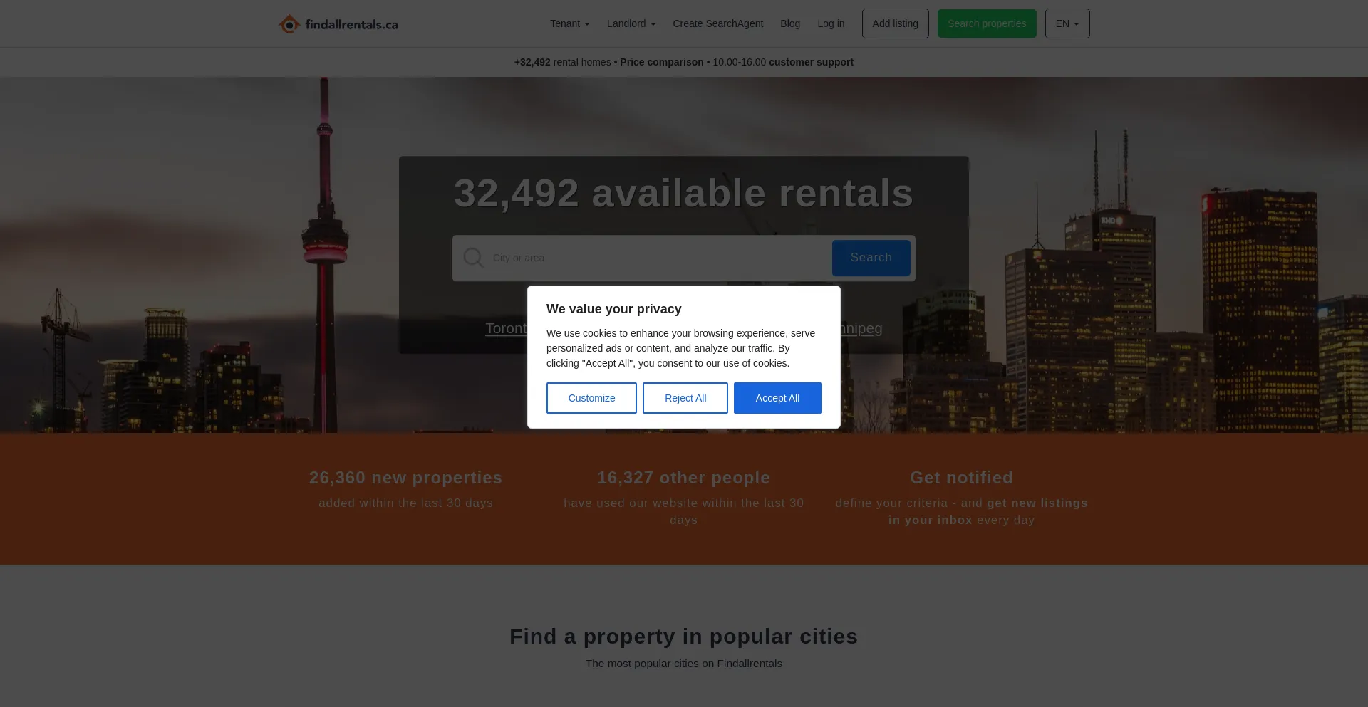 Findallrentals.ca