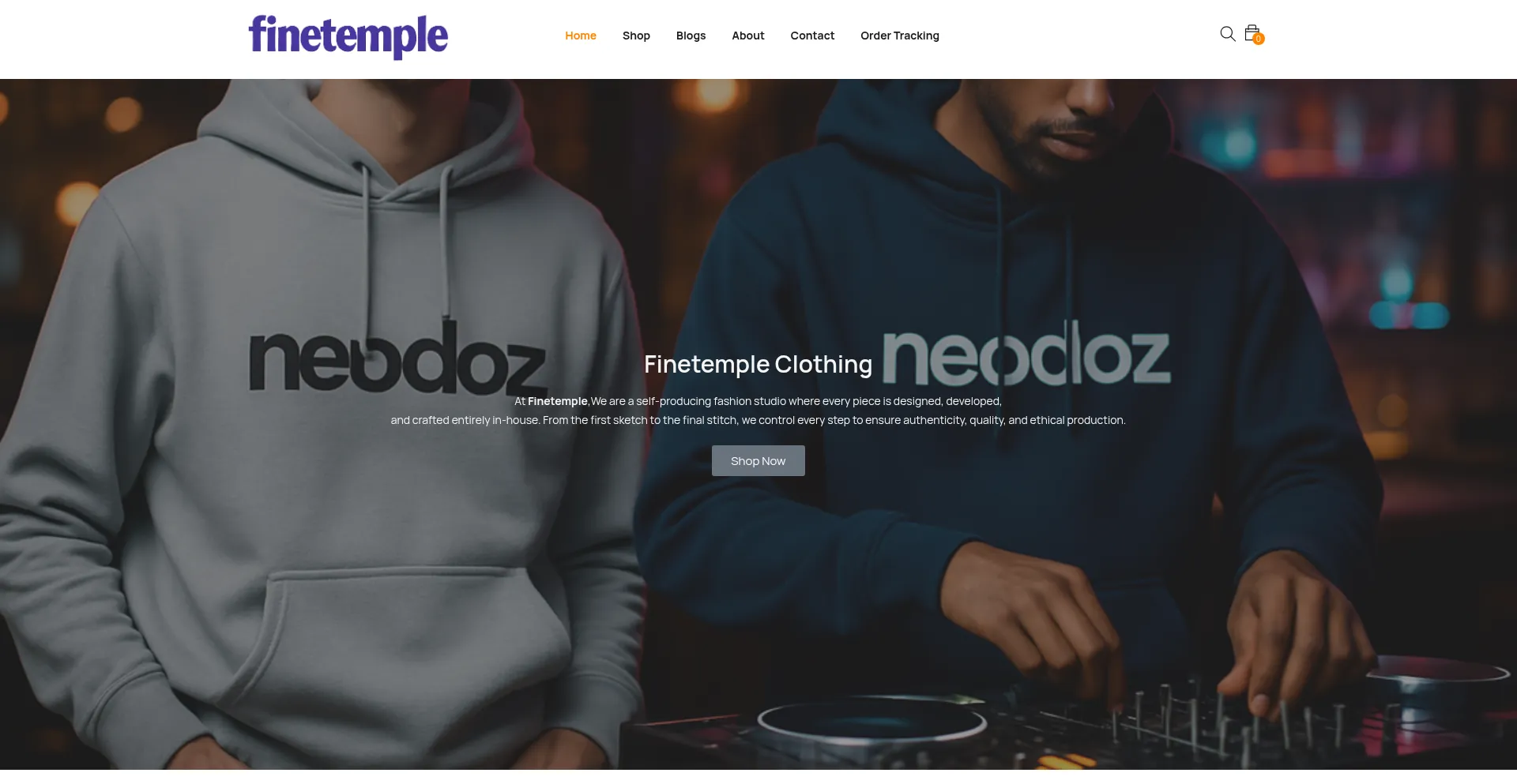 Finetemple.com Screenshot