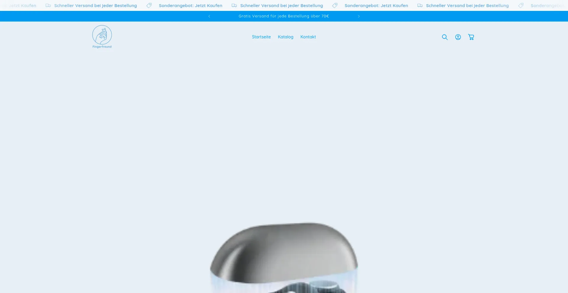 Fingerfreund.com Screenshot