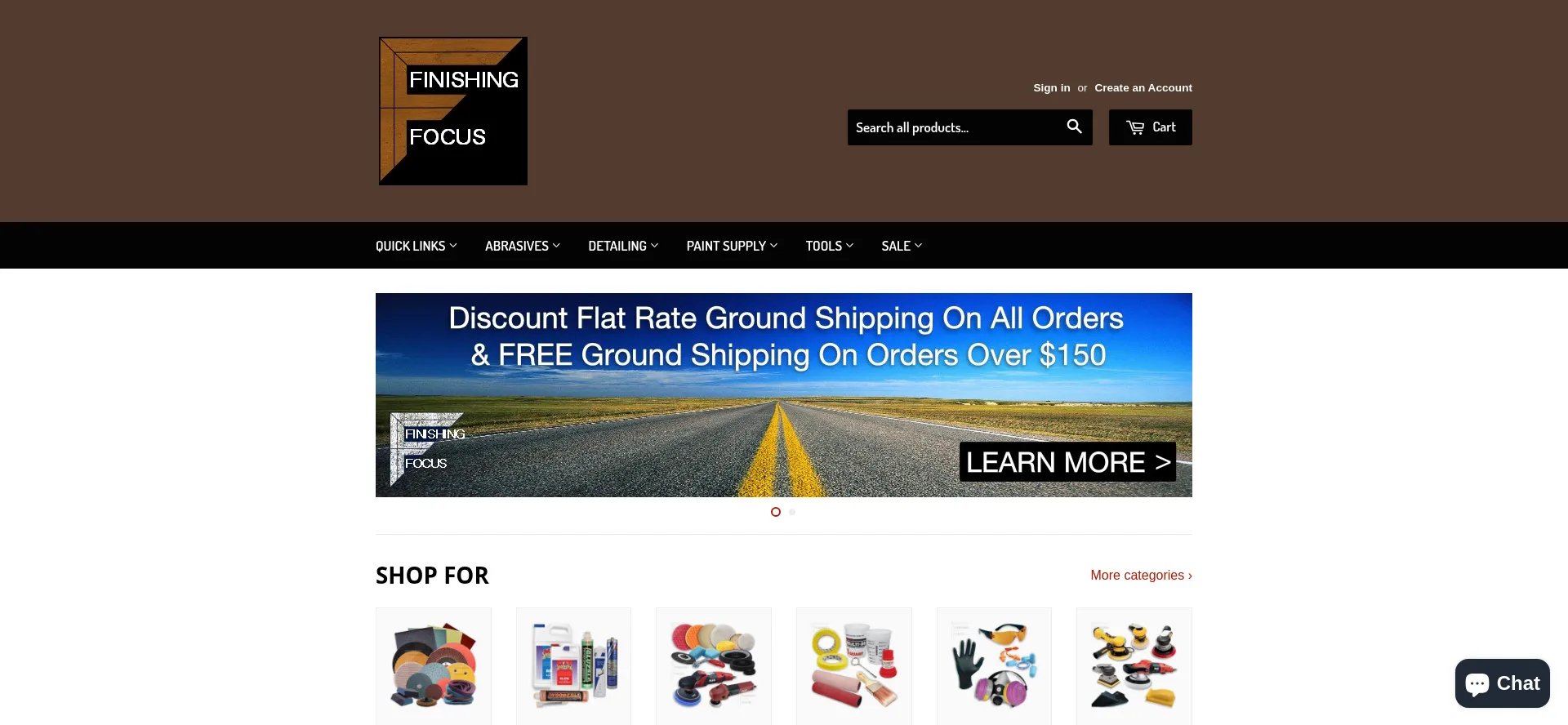 Finishingfocus.com Screenshot