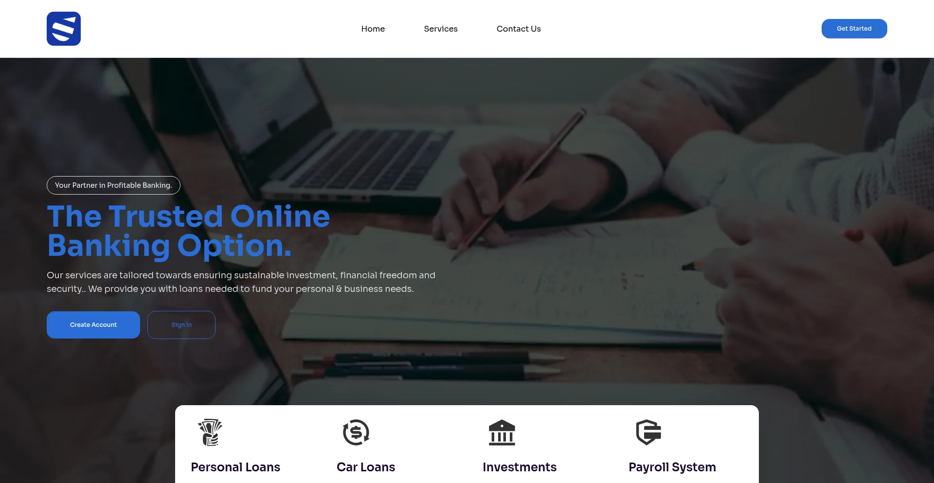 Website screenshot of Finleyltd.online