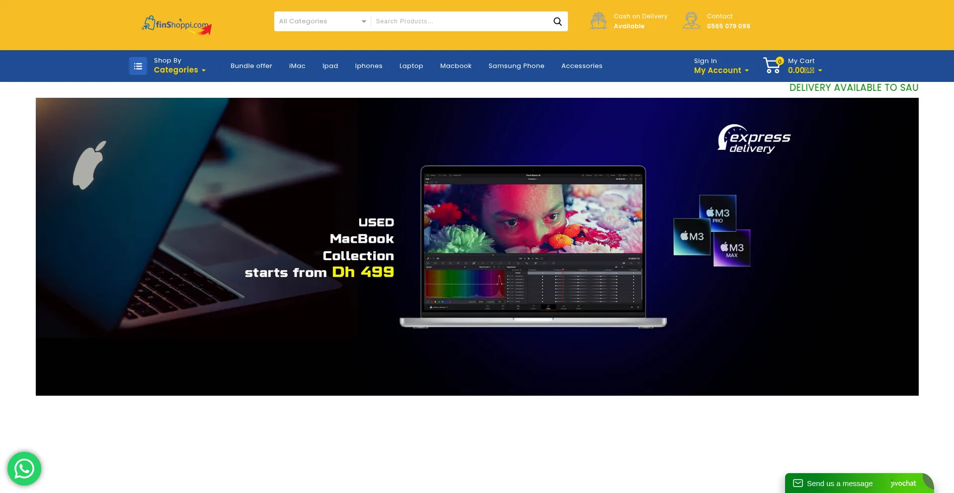 Finshoppi.com Screenshot