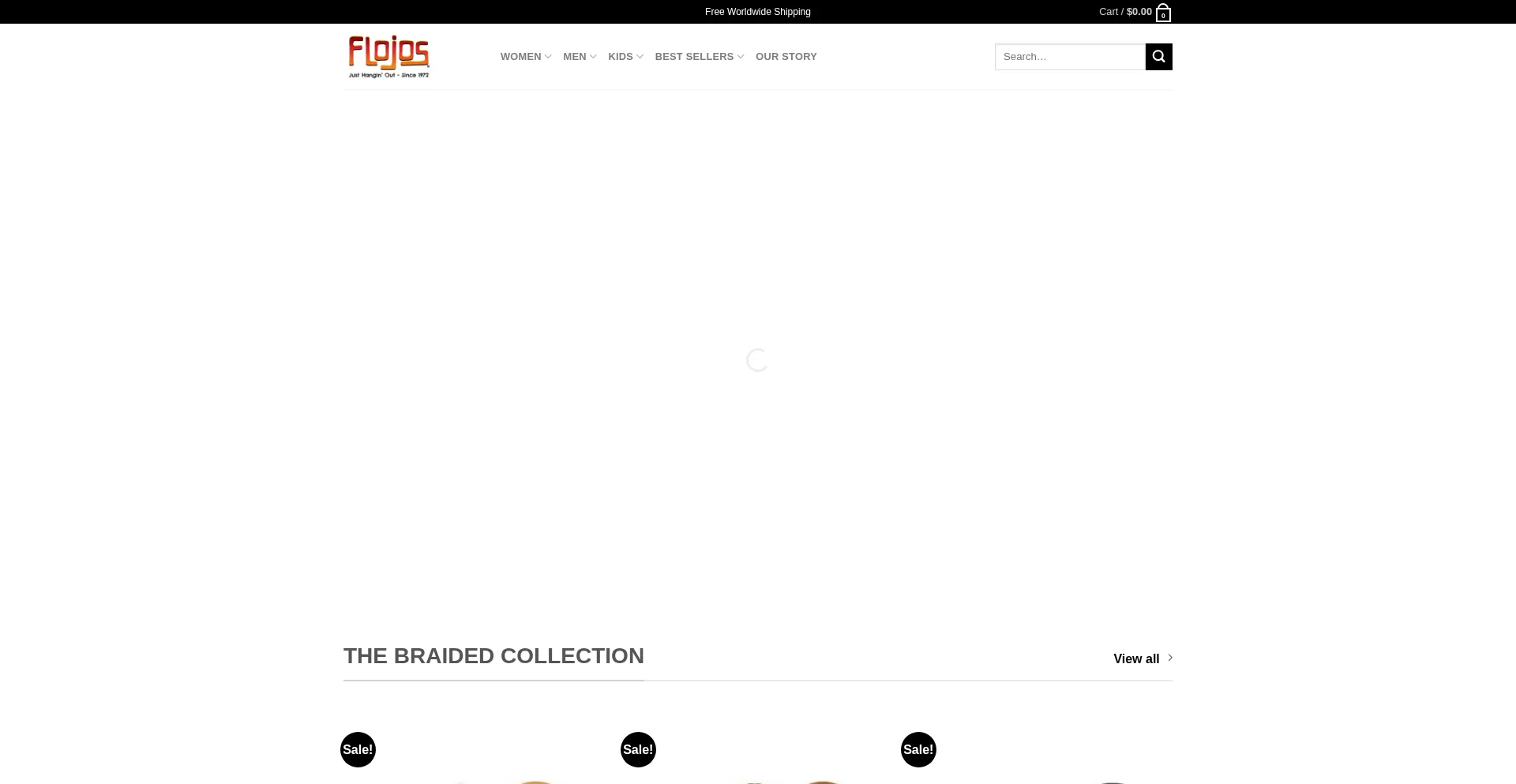 Website screenshot of Fiojoshop.top