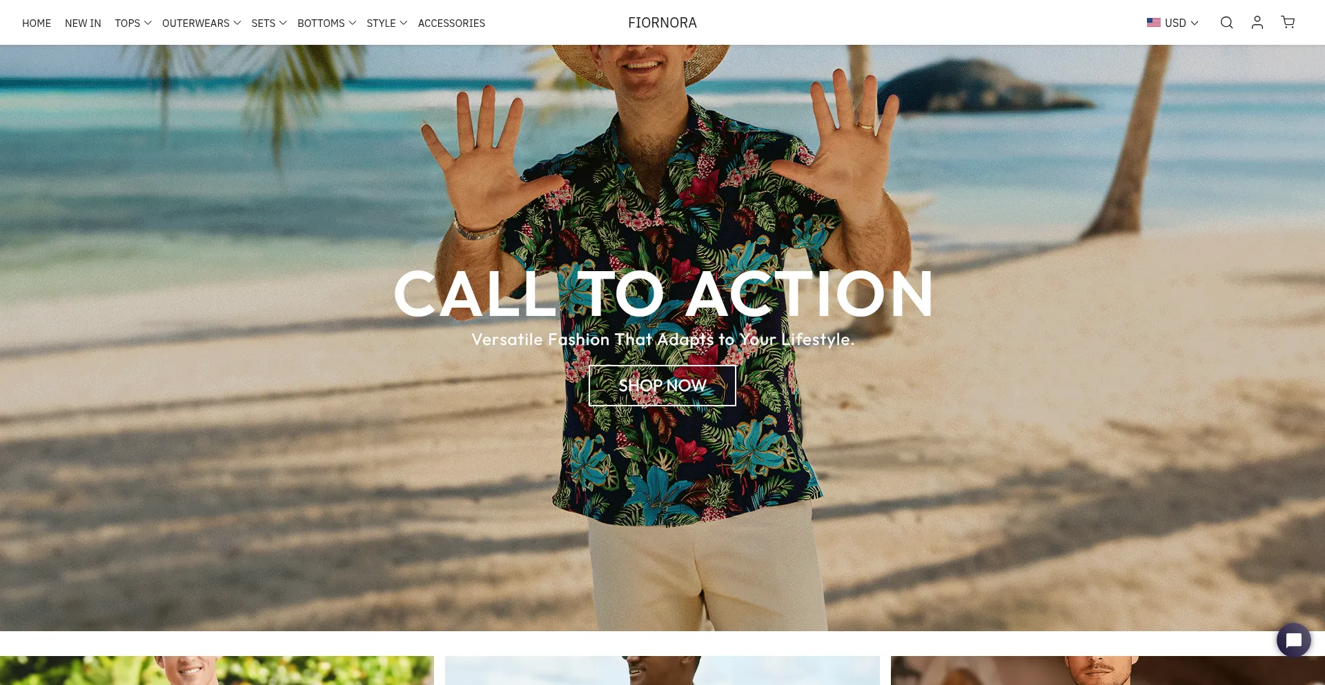 Fiornora.com Screenshot