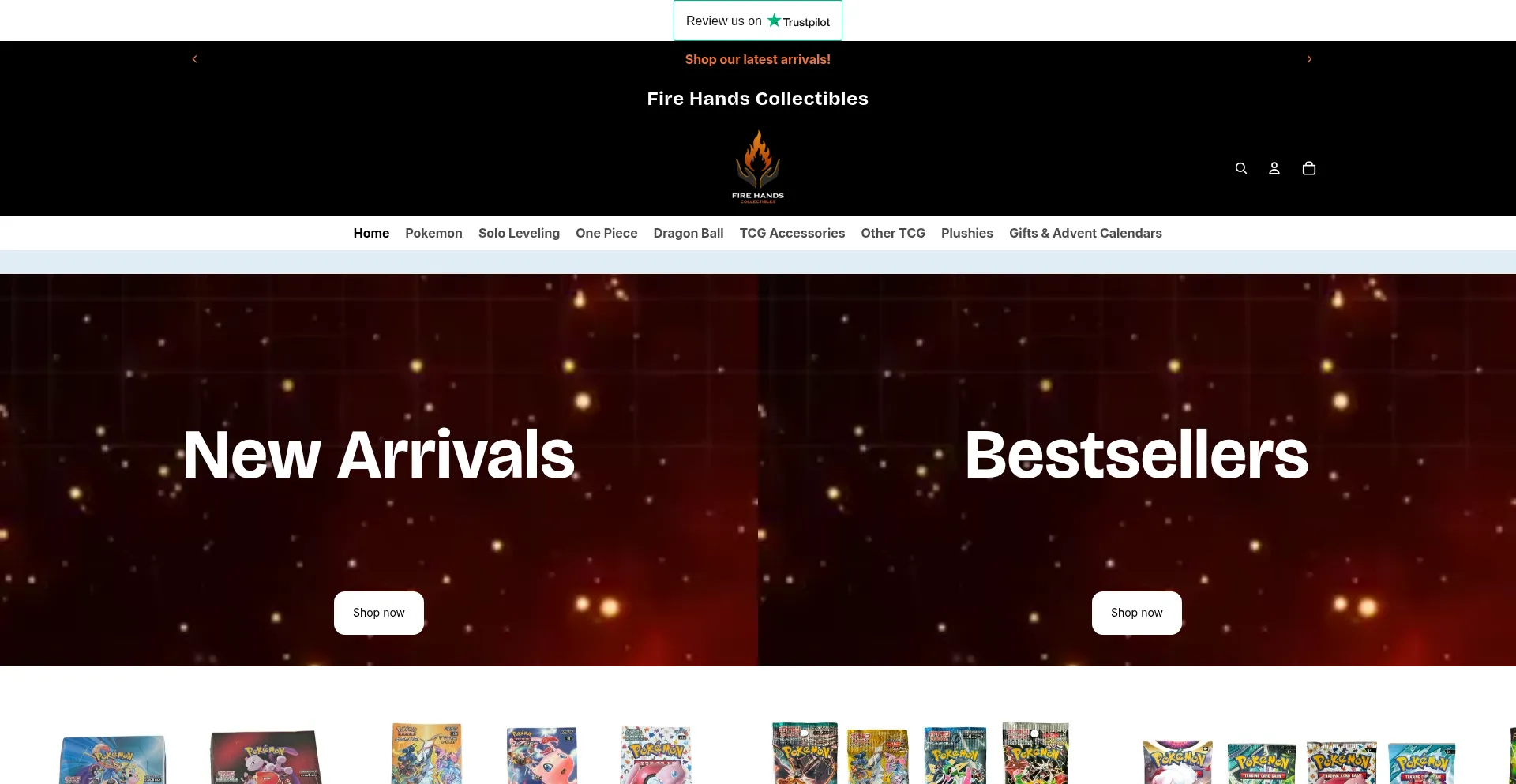 Firehandscollectibles.co.uk