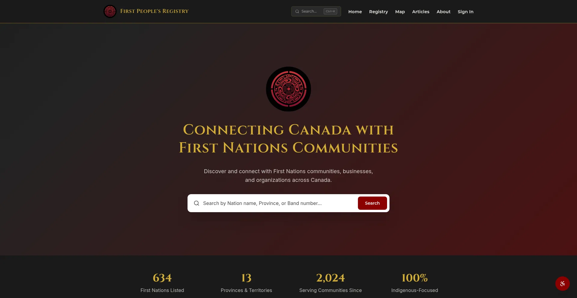 Firstpeoplesregistry.com