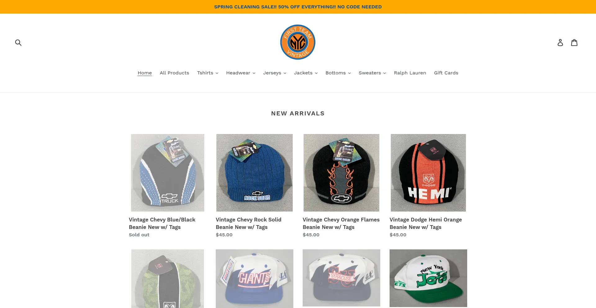 Firstteamvintage.com