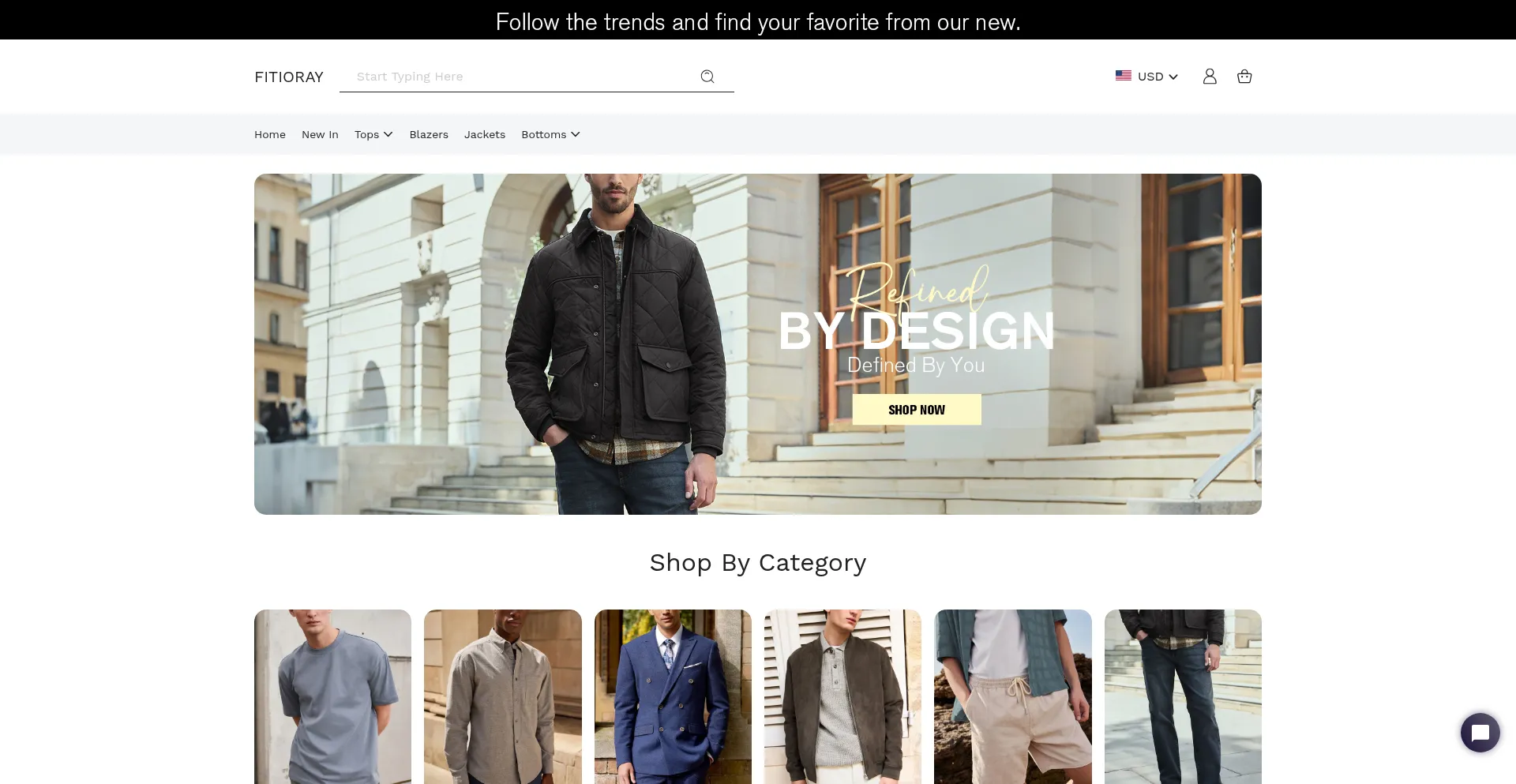 Website screenshot of Fitioray.com