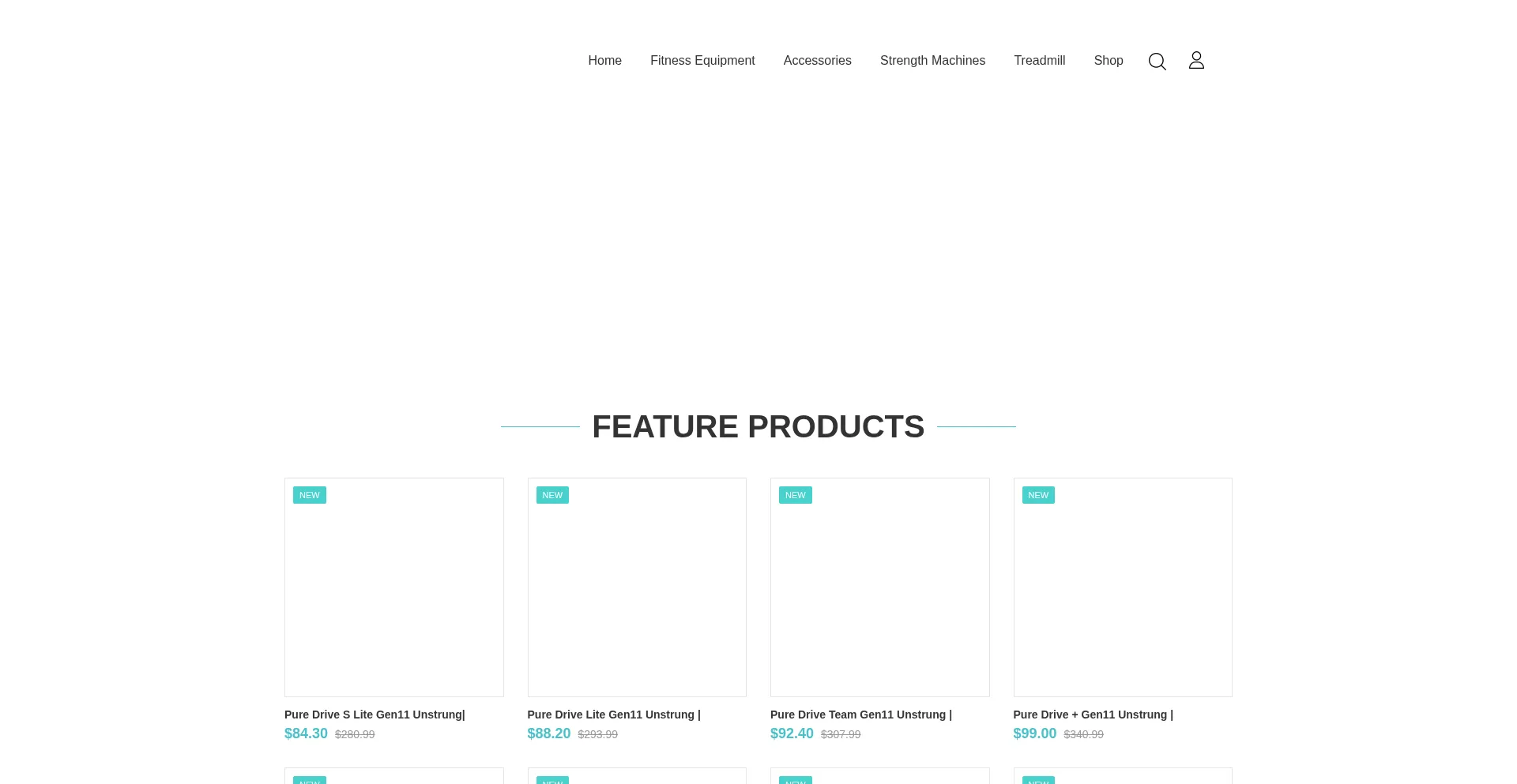 Website screenshot of Fitnexuss.com