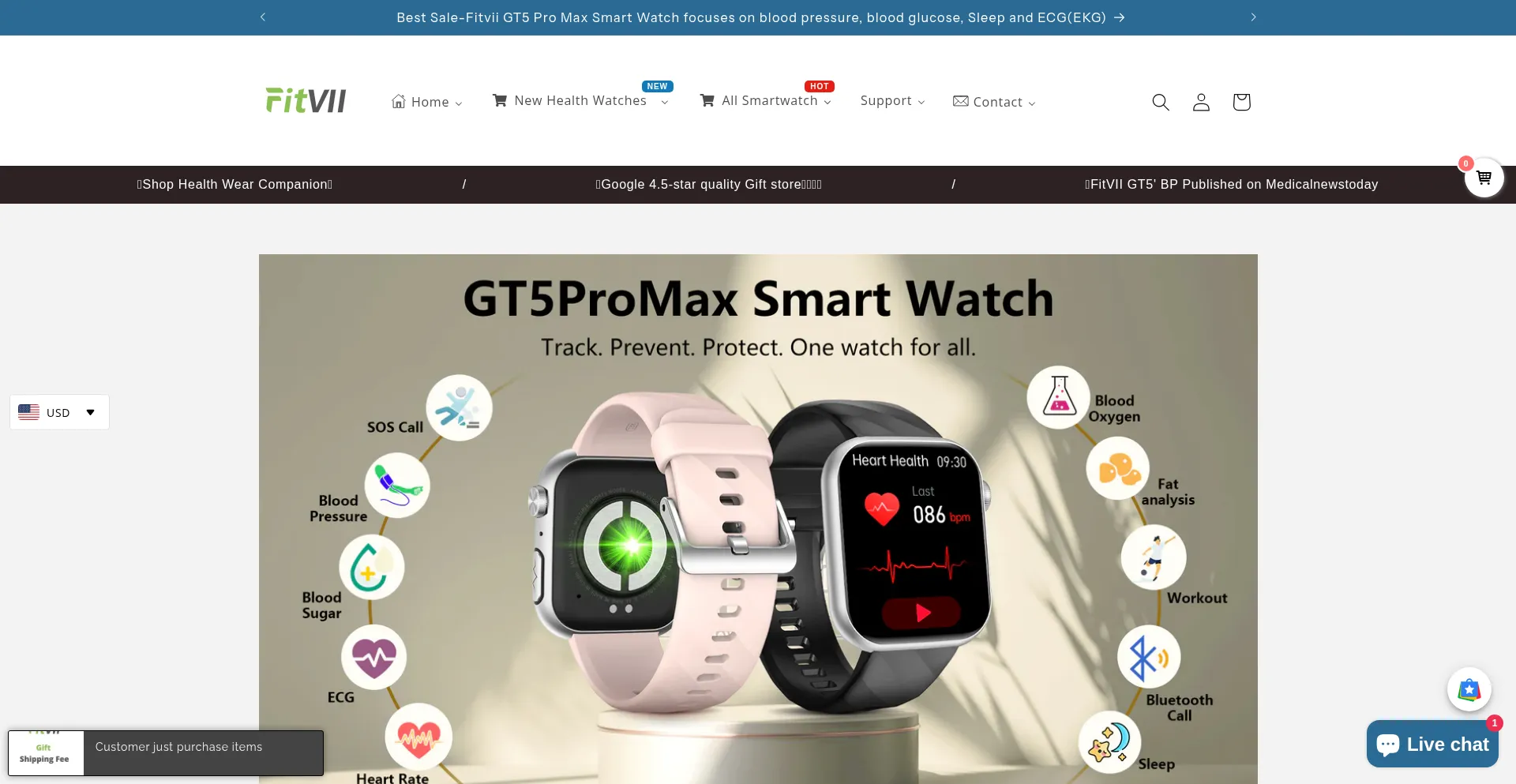 Fitvii.com Screenshot