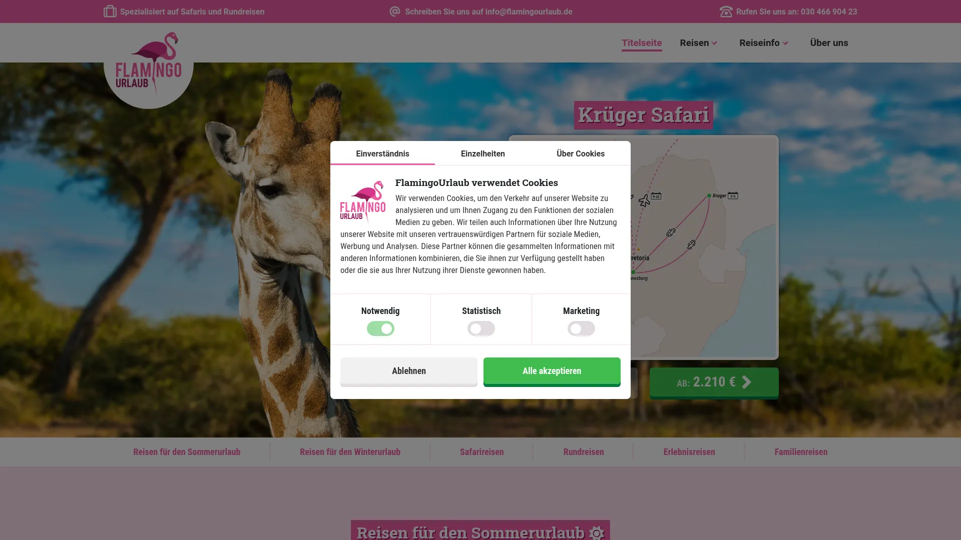 Flamingourlaub.de