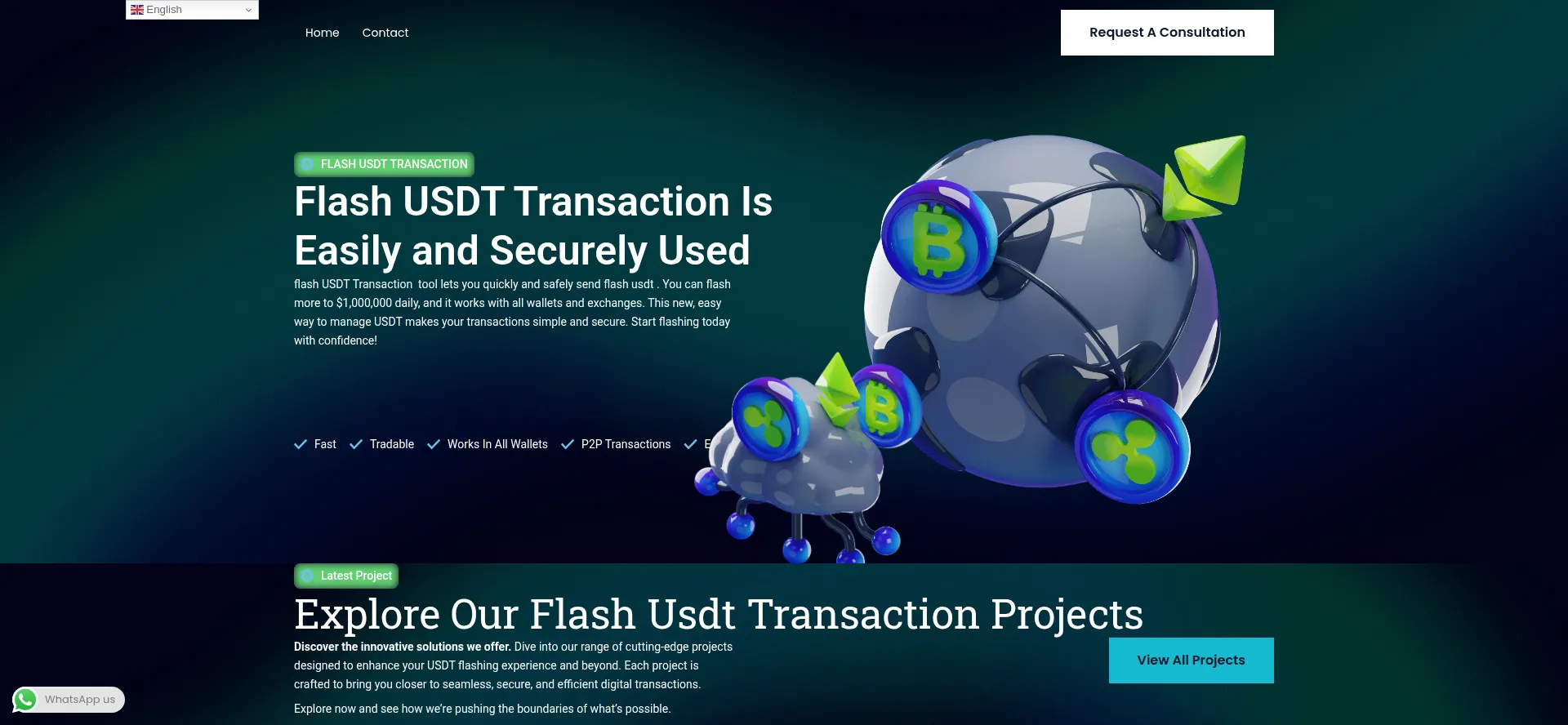 Flashusdttransaction.com