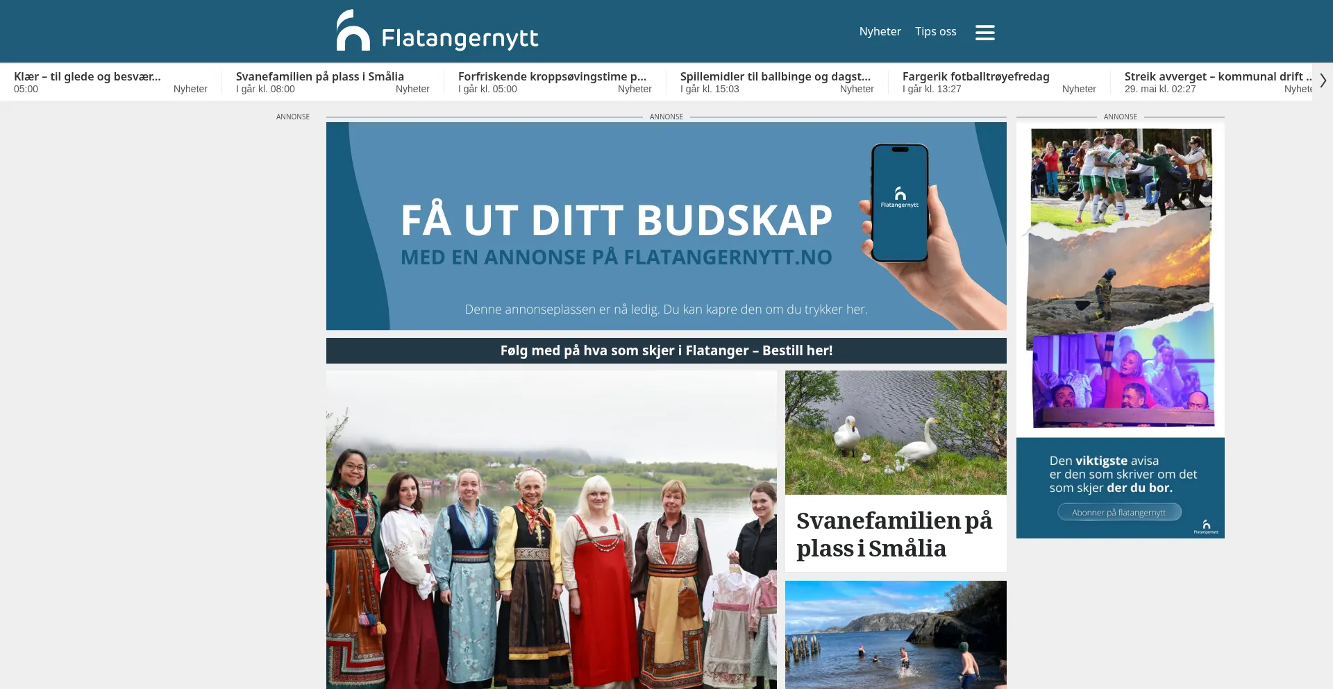 Flatangernytt.no