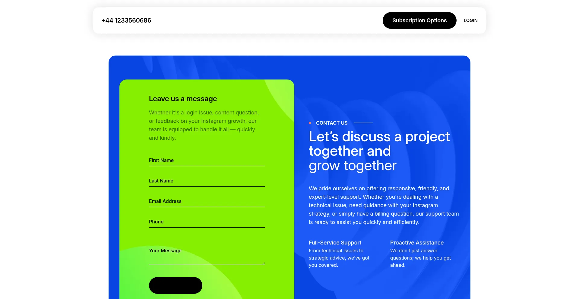 Website screenshot of Flavconten.com