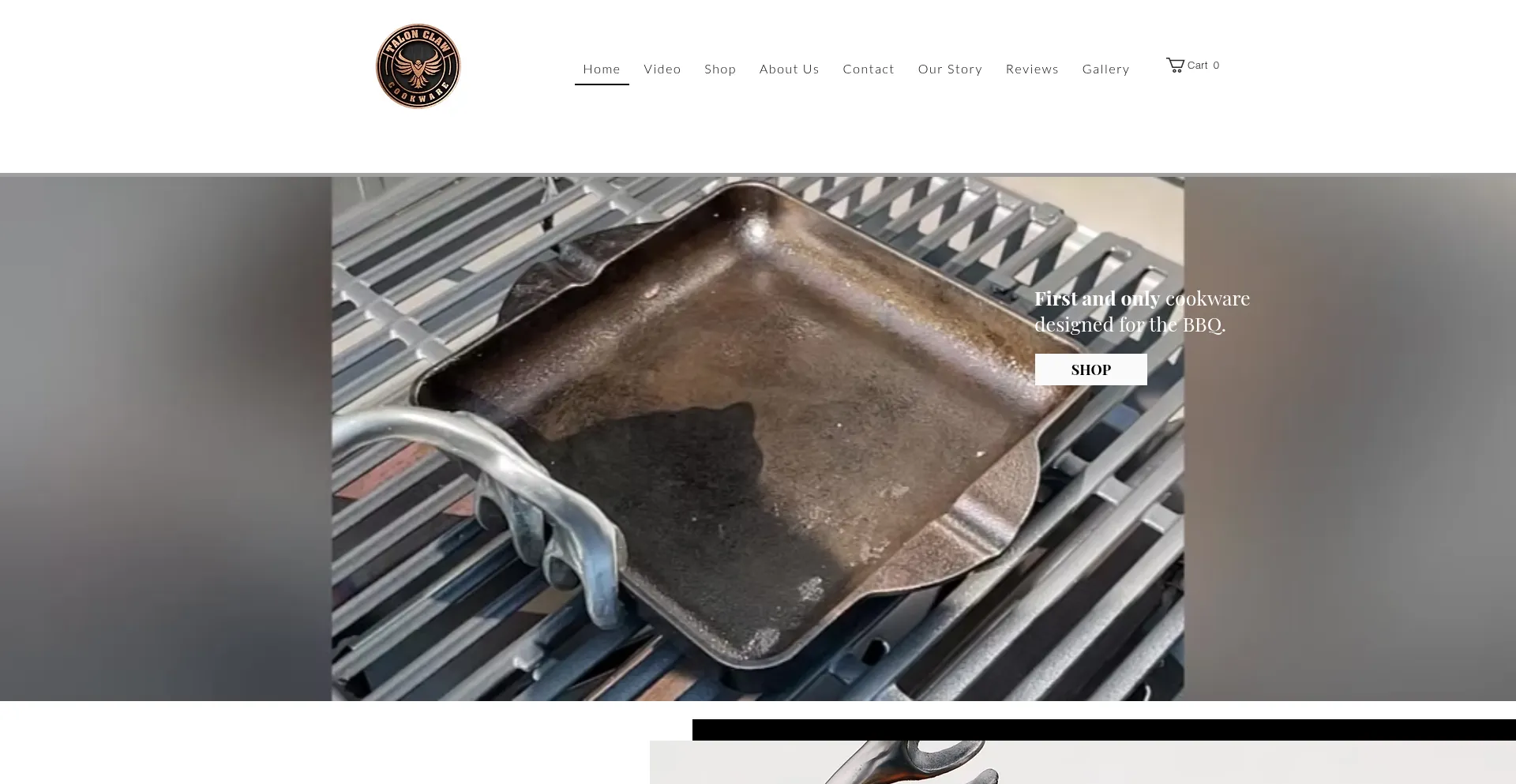 Website screenshot of Flavortowncookware.com