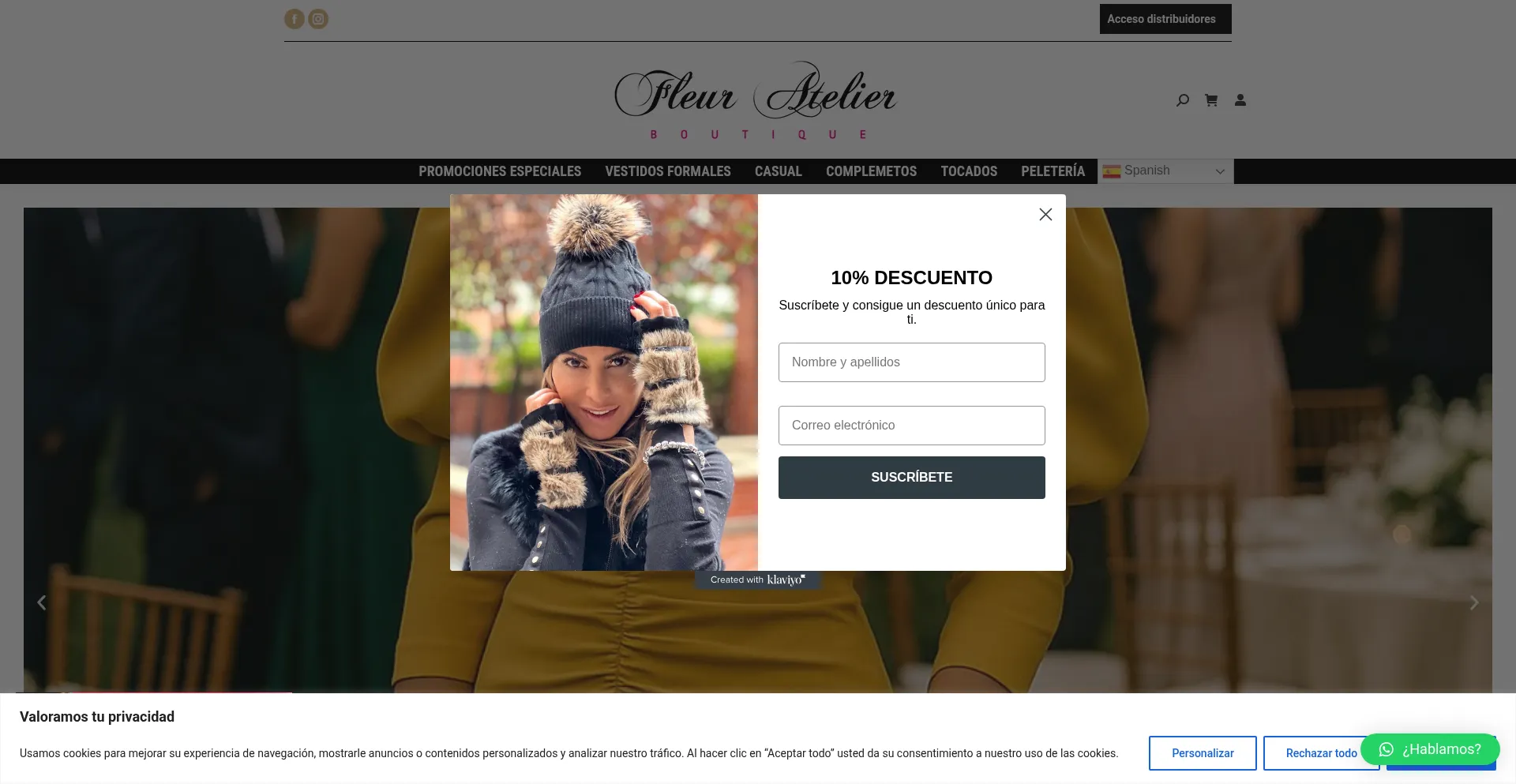 Fleuratelierboutique.com Screenshot