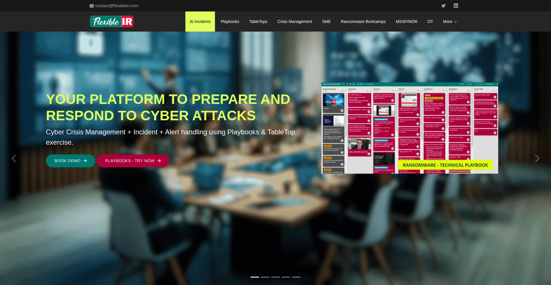 Flexibleir.com Screenshot