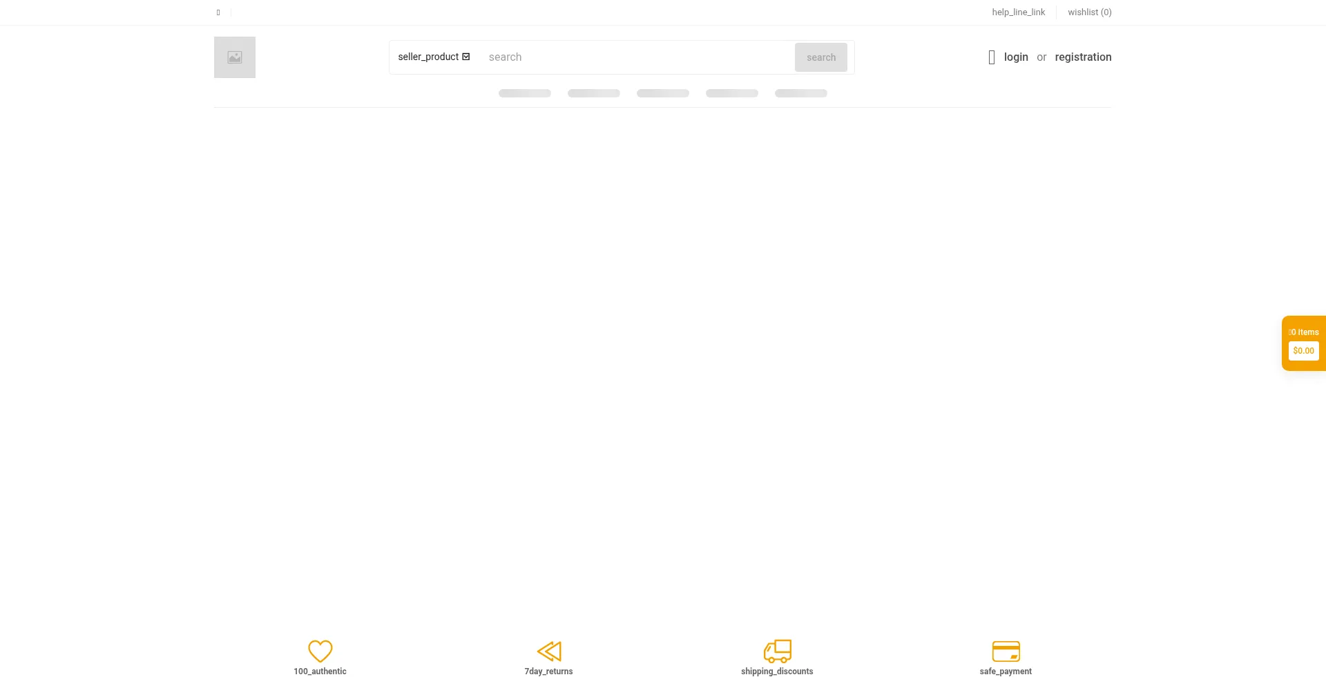 Website screenshot of Flexport.top