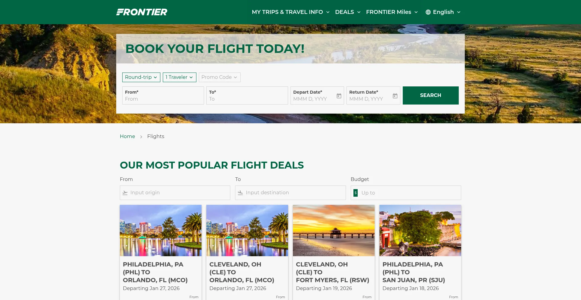 Flights.flyfrontier.com