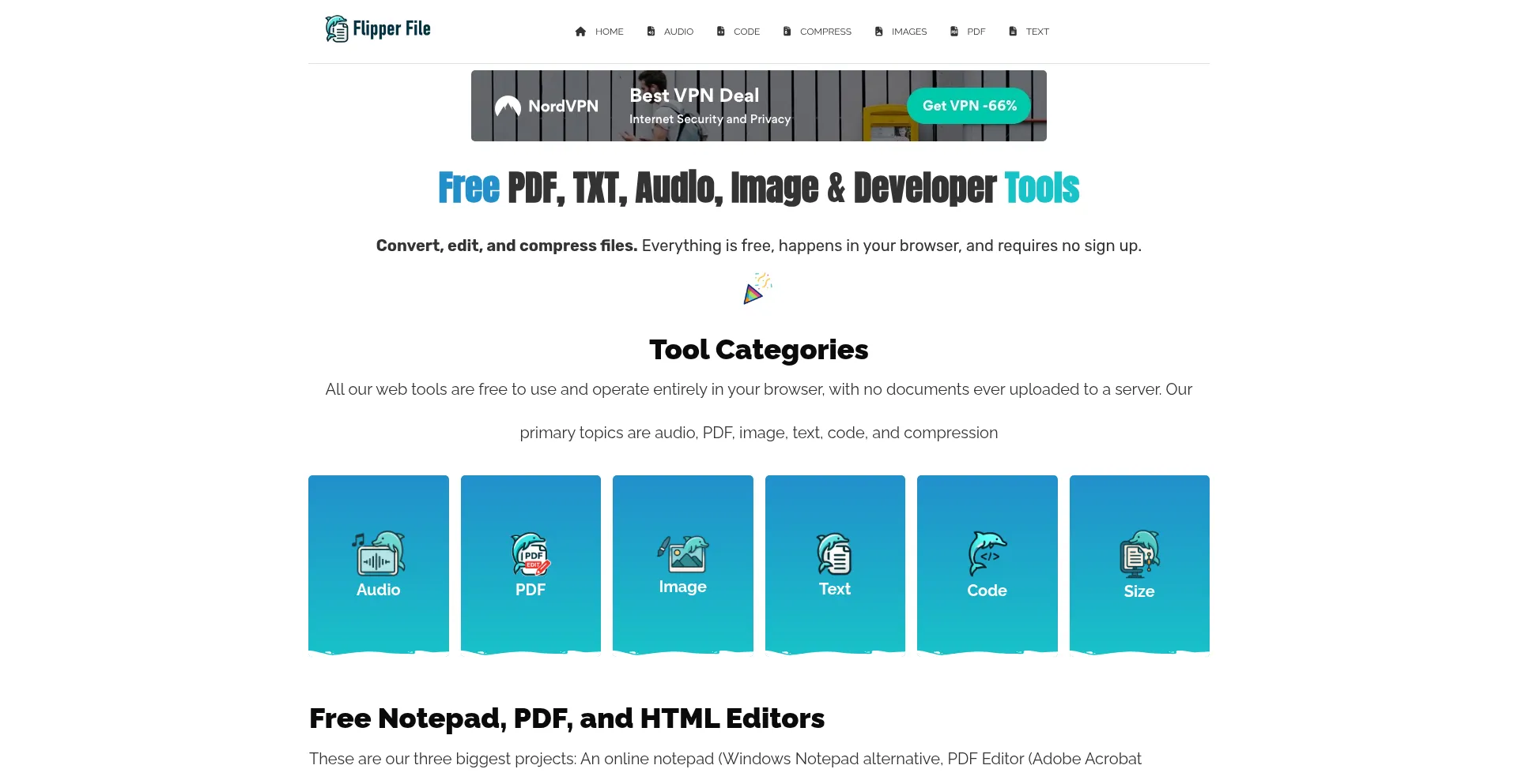 Flipperfile.com Screenshot