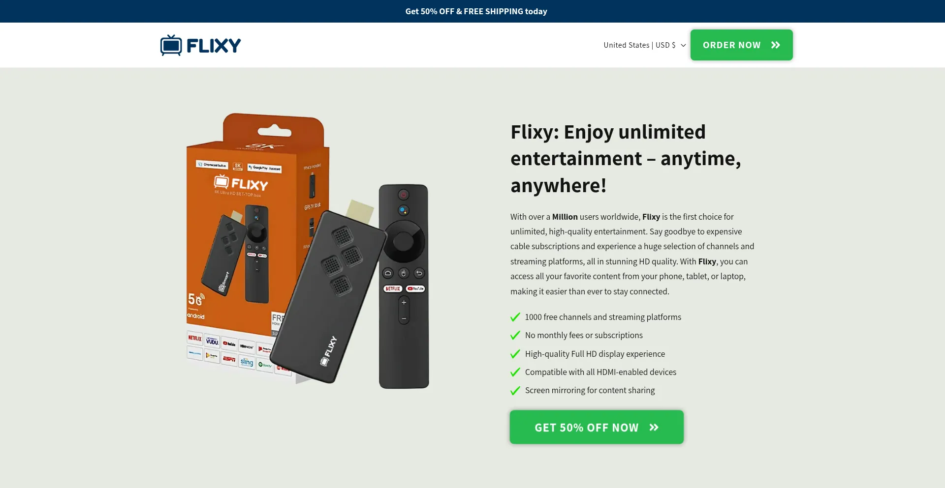 Flixy-uk.com Screenshot