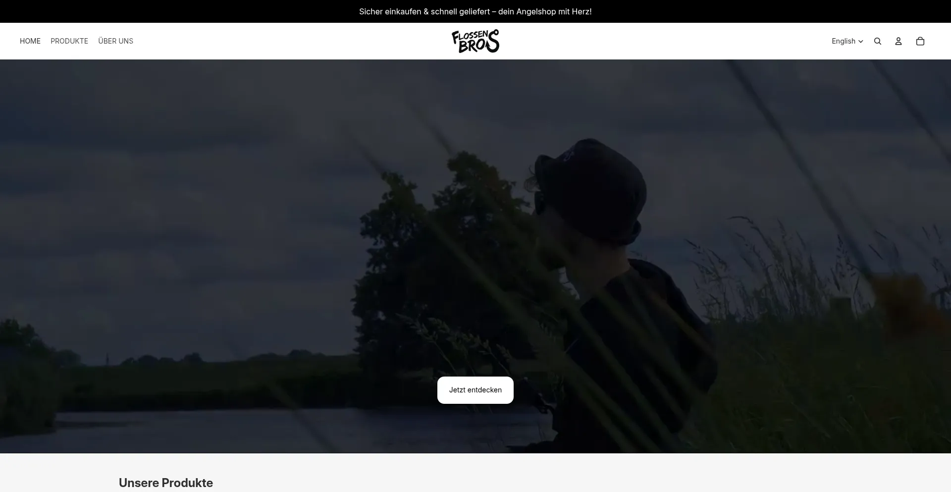 Flossenbros.shop Screenshot
