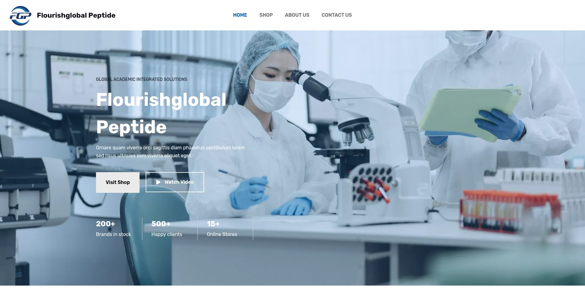 Flourishglobalpeptide.com