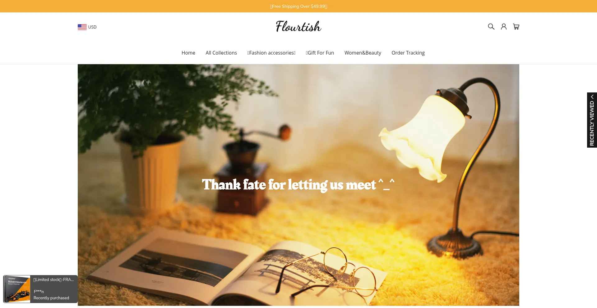 Flourtish.com Screenshot