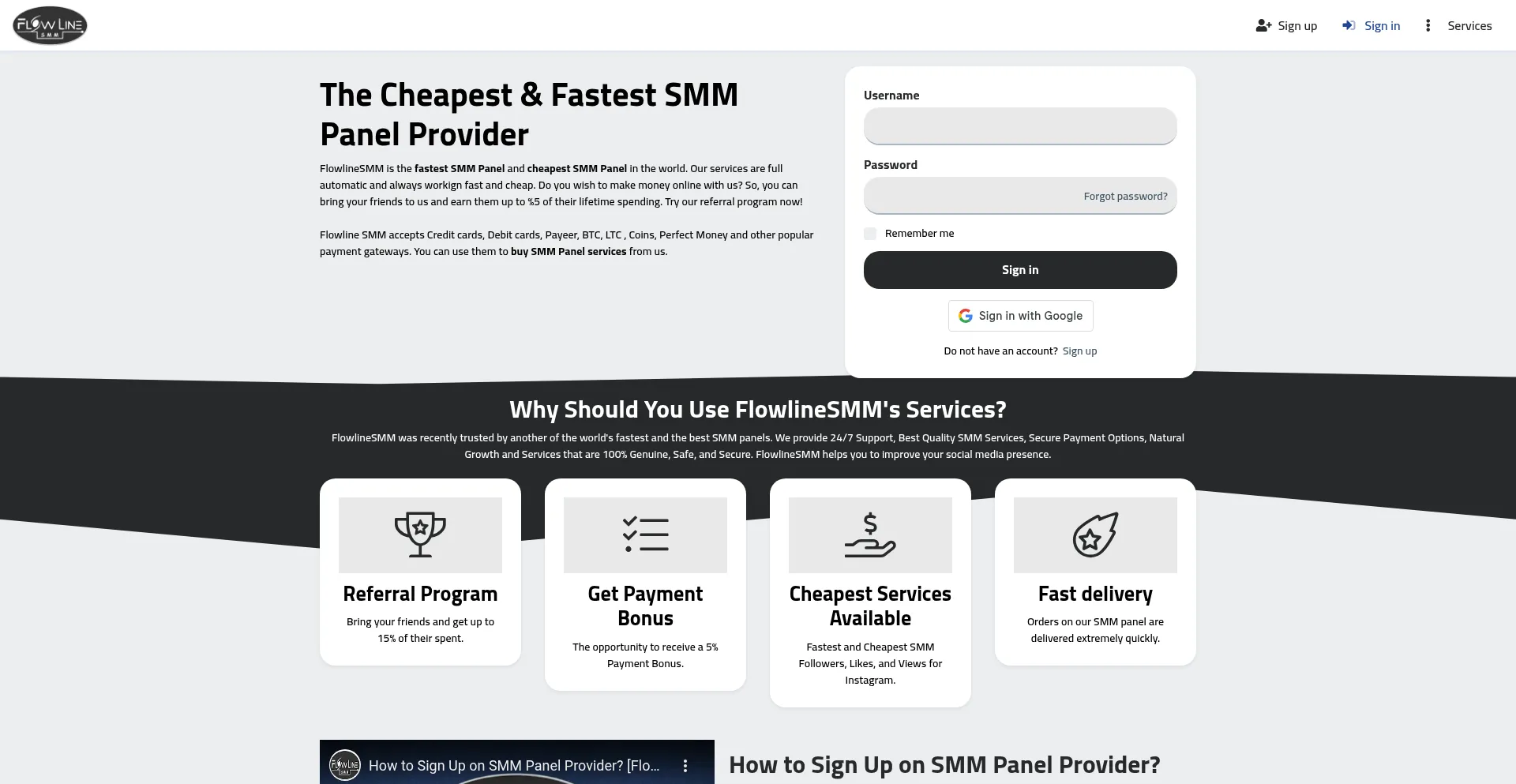Flowlinesmm.com Screenshot