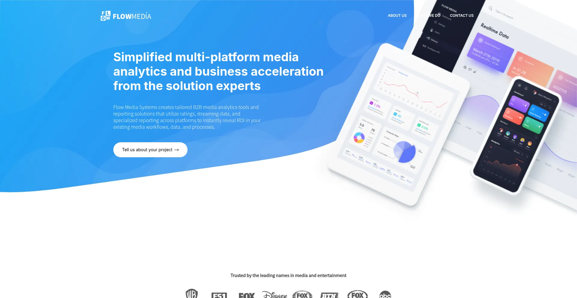 Flowmediasystems.com Screenshot