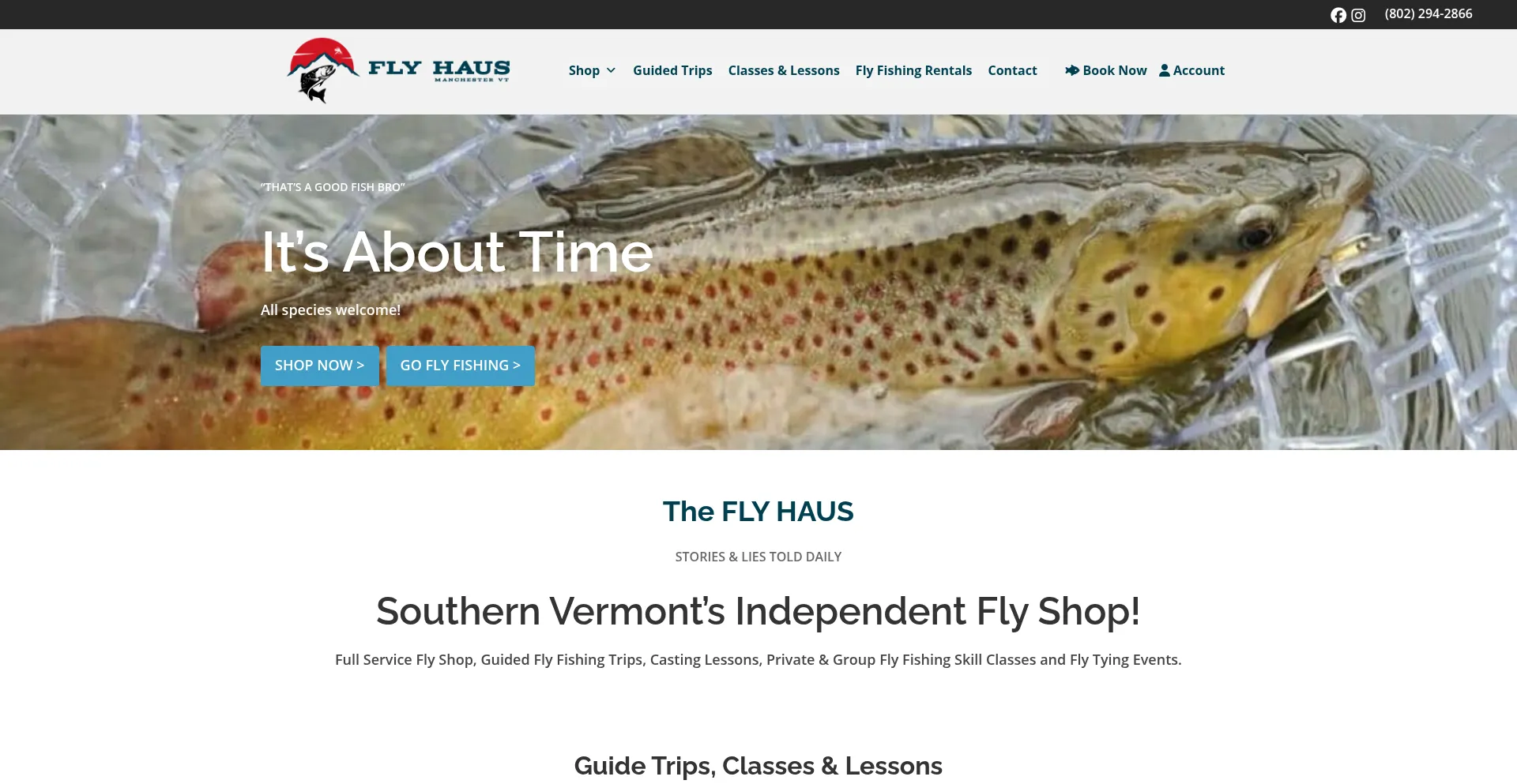 Flyhausvt.com Screenshot
