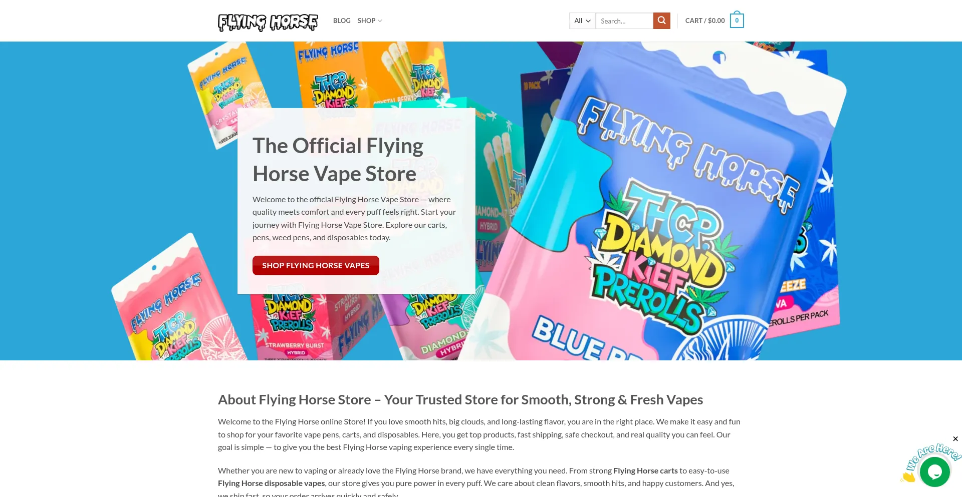 Flyinghorsevapestore.com