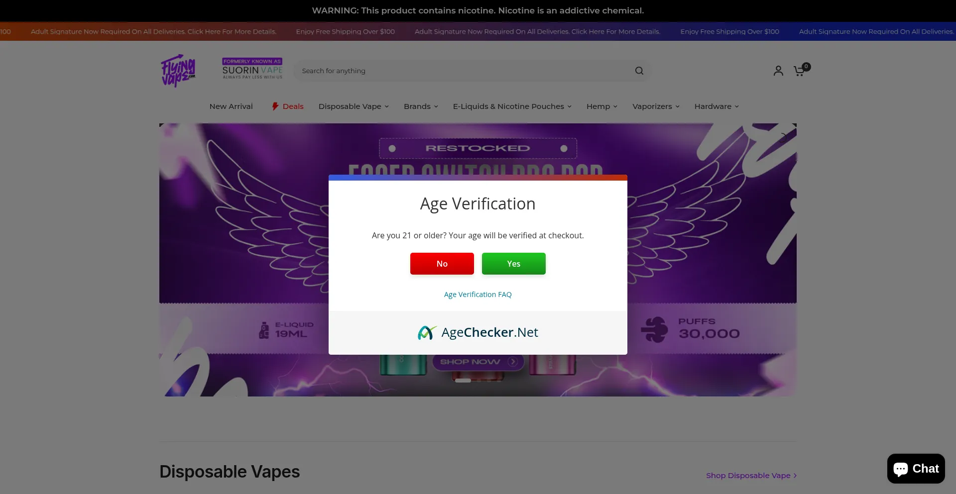 Is Flyingvape.com Safe?